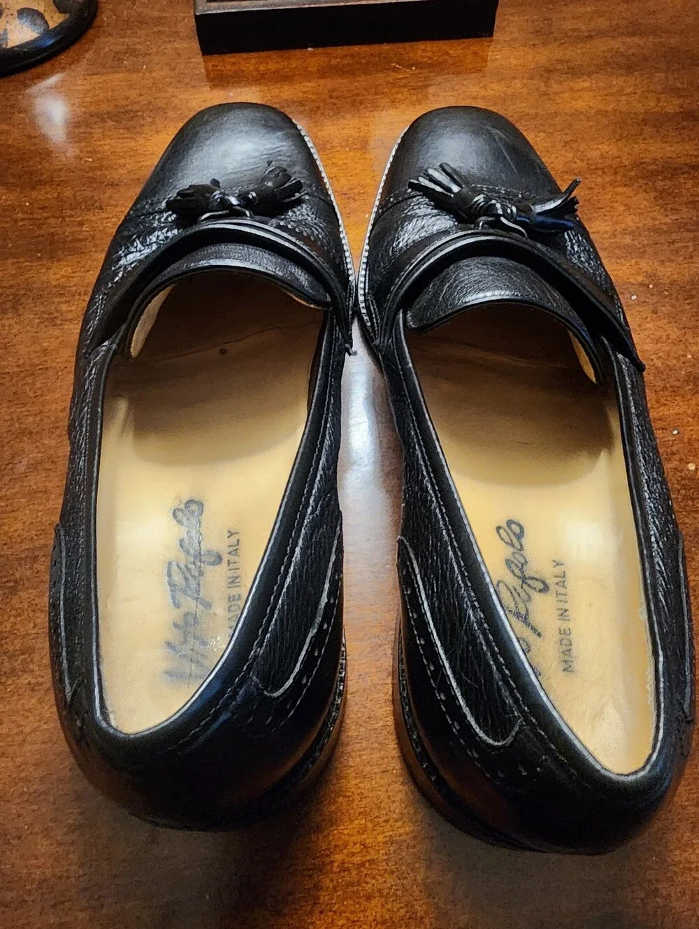 Men's Vito Rufolo Italian Loafers Sz.9